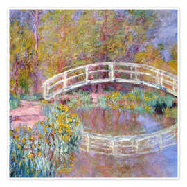 Bridge Over a Pond of Water Lilies Bridge Over a Pond of Water Lilies