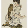Seated Woman with Bent Knee