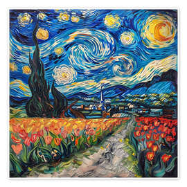 Starry Night, 1889