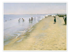 Summer Evening on Skagen's Southern Beach Summer Evening on Skagen's Southern Beach