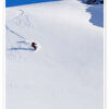 Vintage downhill race in the swiss alps